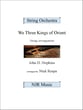 We Three Kings of Orient (swing String Orchestra) Orchestra sheet music cover